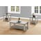 Monarch Specialties Table Set, 3pcs Set, Coffee, End, Side, Accent, Living Room, Grey Laminate, Transitional I 7880P - alternate 2